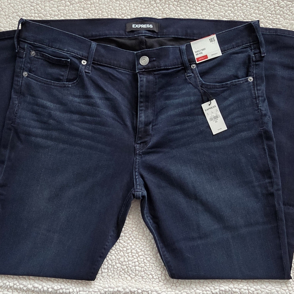 Express Dark Blue Jeans